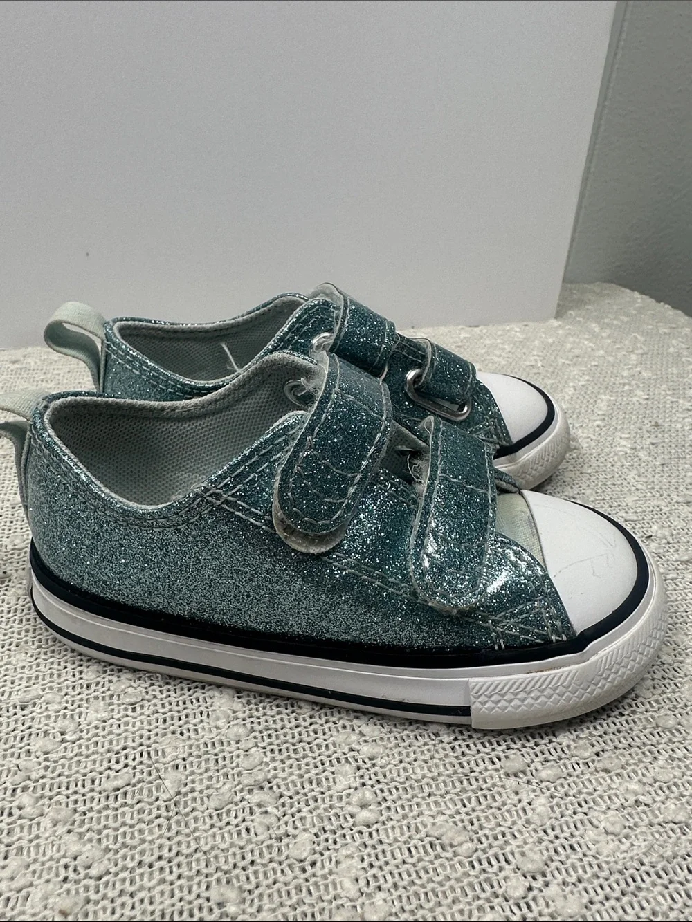 Converse Chuck Taylor All Star Glitter Easy-On Sneakers Shoes Toddler 6